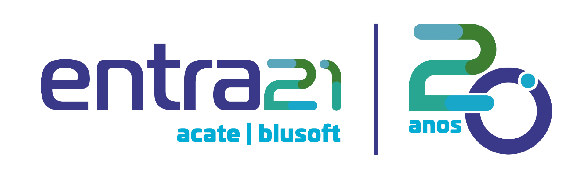 Entra21 — acate | blusoft — 20 anos